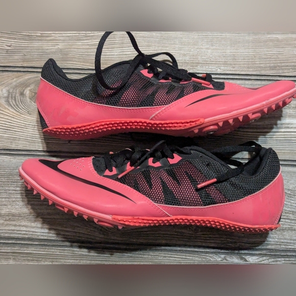 Nike Rivals Track Spikes Size 10.5 Neon Hot Pink (No Metal Spikes Included) - Picture 1 of 9